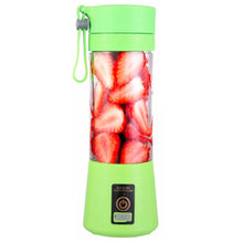 Load image into Gallery viewer, Rechargeable Mixer USB Electric Fruit Juicer Handheld Smoothie Maker Blender Stirring Mini Portable Food Processor Squeezer