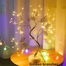 Load image into Gallery viewer, LED Copper Wire Night Light Tree Fairy Lights Home Decoration Night Lamp For Bedroom Bedside Table Lamp USB And Battery Operated