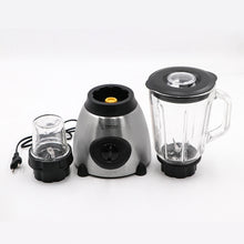 Load image into Gallery viewer, 1.5L Stationary Glass Blender 2 in 1 Fruits Juicer Machine Electric Bean Blender Mixer 5 Speeds Juice Extractor 1000W