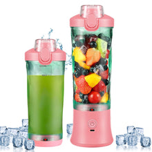 Load image into Gallery viewer, Portable Blender Mini Juicer Machine Shakes Smoothie Blender Rechargeable Blender Bottle Electric Juicer For Orange Fruit Mixers