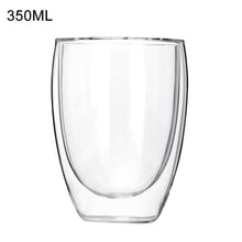 Load image into Gallery viewer, New 6Pcs 80ml 2.7oz Glass Double Walled Heat Insulated Tumbler Espresso Tea Cup coffee mug tazas de ceramica creativas