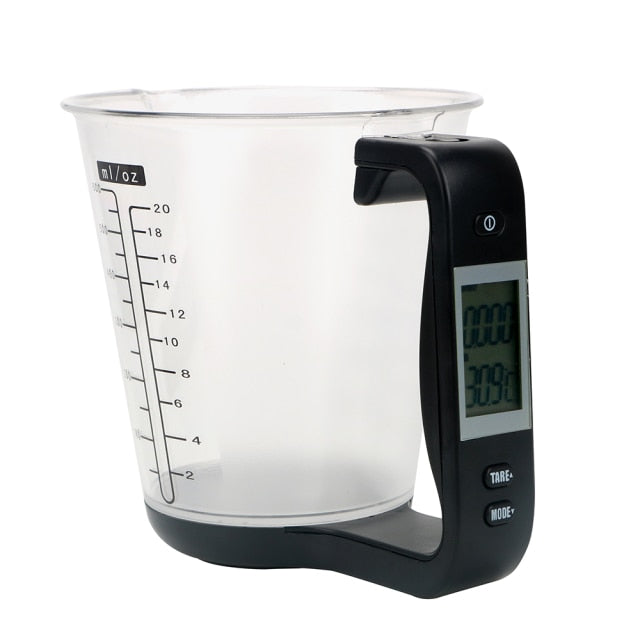 NICEYARD Electronic Measuring Cup Kitchen Scales With LCD Display Digital Beaker Host Weigh Temperature Measurement Cups