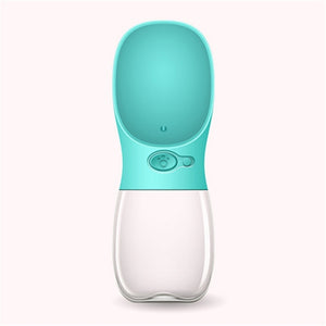 DOGBABY 350ML/500ML Portable Pet Dog Water Bottle Travel Puppy Cat Drink Bowl Outdoor Outside Pet Water Squeeze Dispenser Feeder